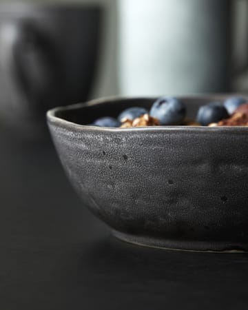 Rustic skål Ø14 cm - Mørkegrå - House Doctor