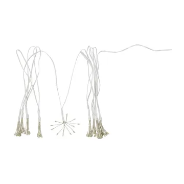 Stars lyskæde 2,7 m - Hvid - House Doctor