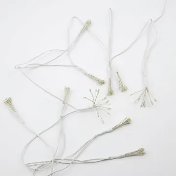 Stars lyskæde 2,7 m - Hvid - House Doctor