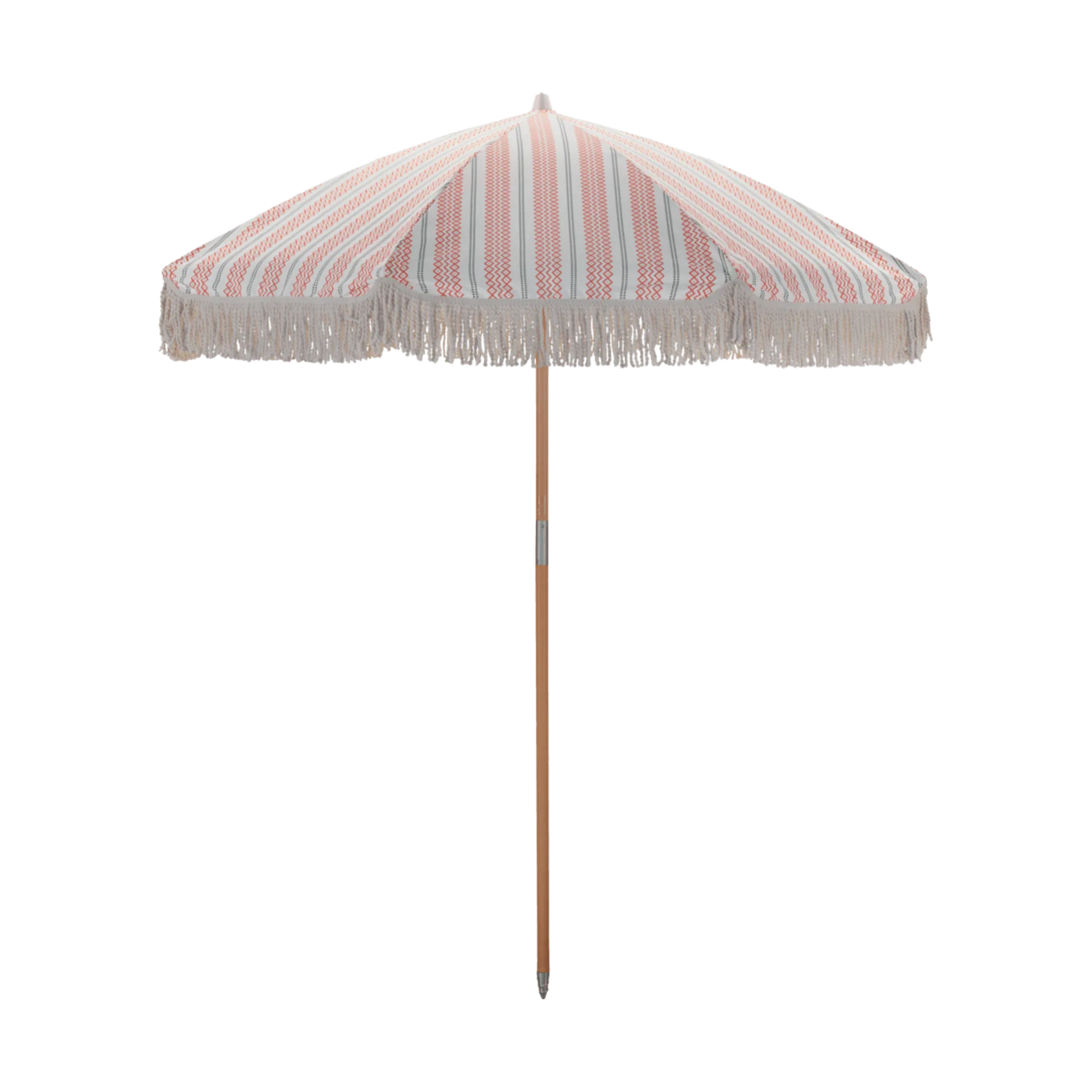 Umbra parasol Ø190 cm, Rød-grøn House Doctor