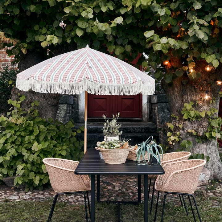 Umbra parasol Ø190 cm, Rød-grøn House Doctor