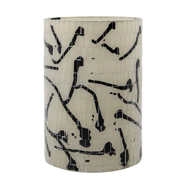 Vana fyrfadsstage Ø13 cm - Sort - House Doctor