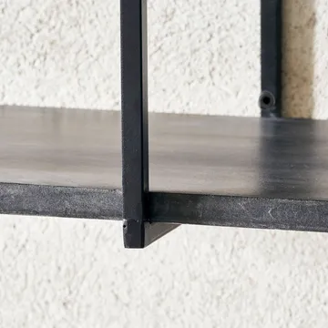 Woods hylde 130 cm - Sort - House Doctor