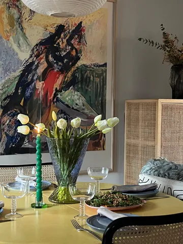 Abyss vase - Blue - Hübsch Interior