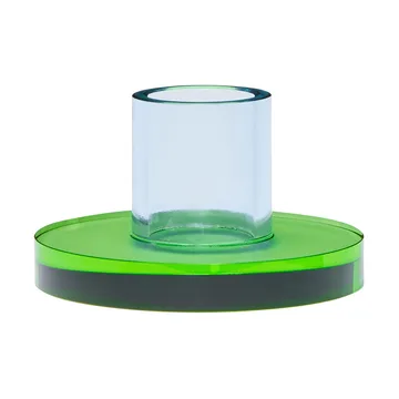 Astra lysestage small - Blue-green - Hübsch Interior