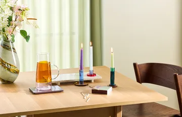 Astro lysestage - Blue - Hübsch Interior