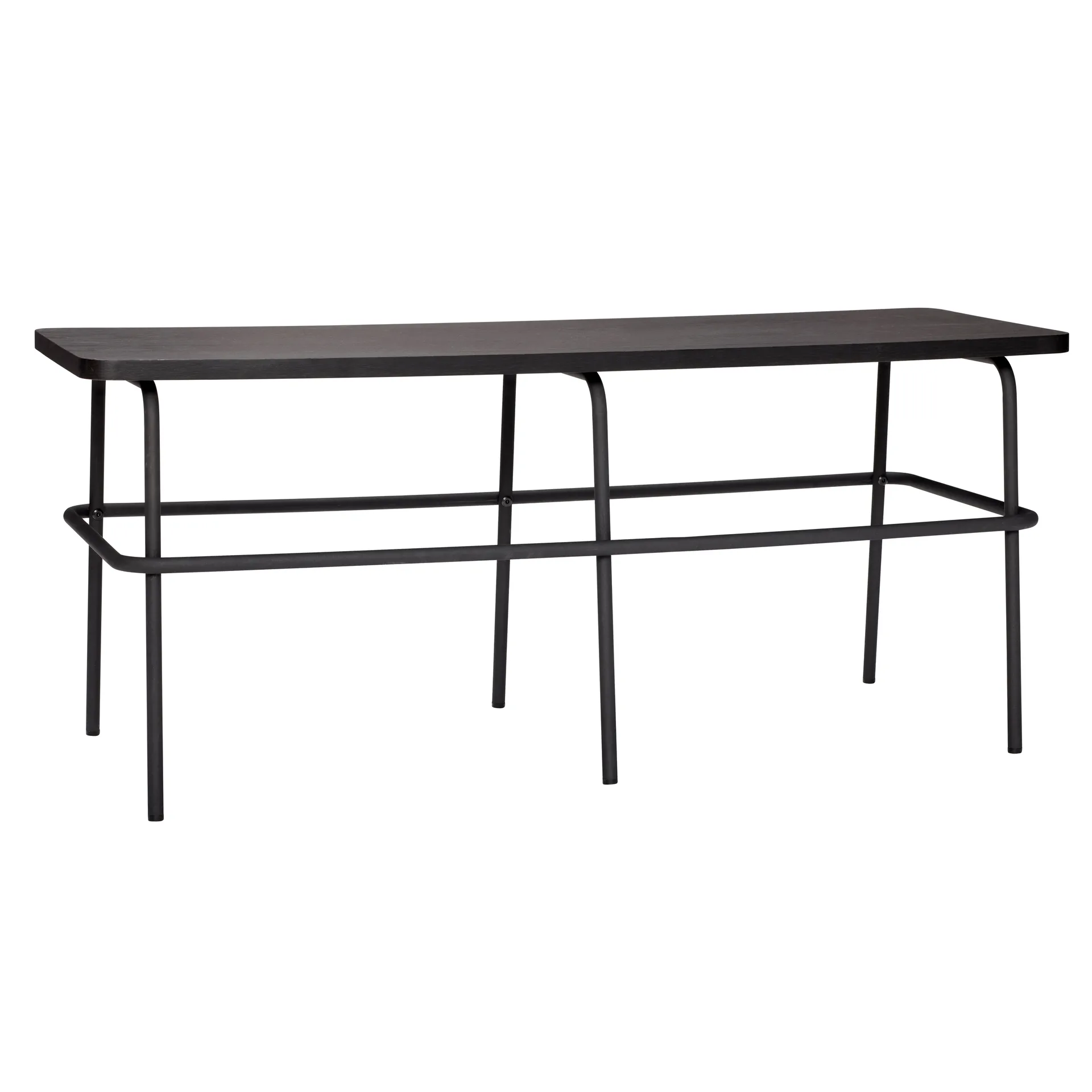 Bænk 46x110cm, Metal-sort Hübsch Interior