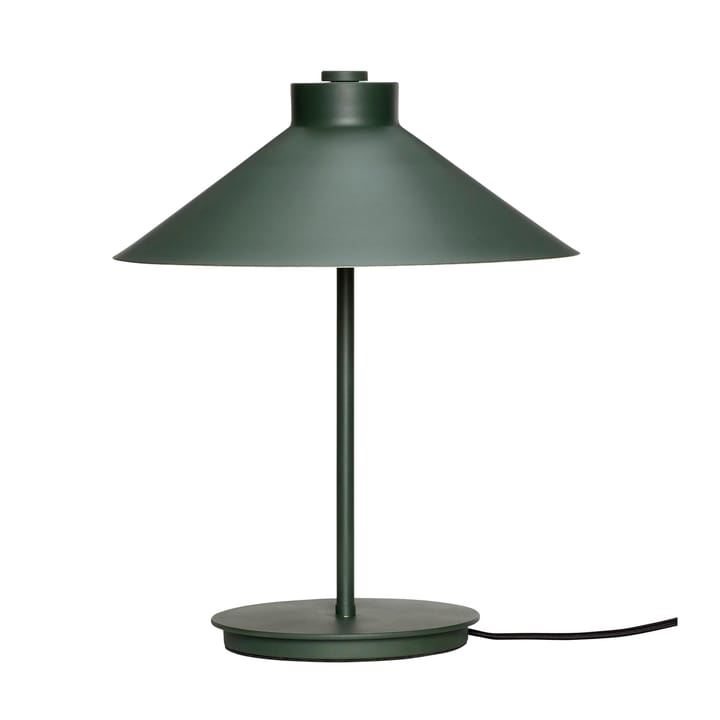 Bordlampe Ø30 cm - Metal-grøn - Hübsch