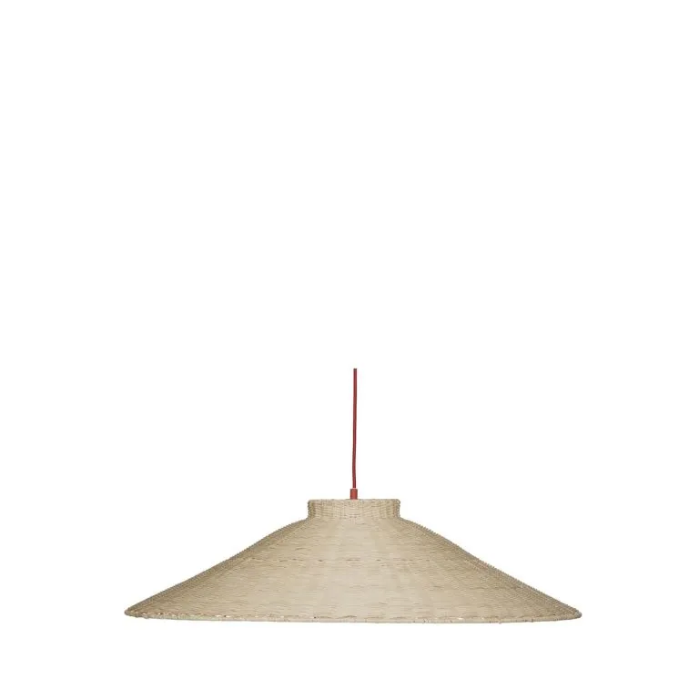 Hübsch Chand loftlampe Ø80 cm Natural-red