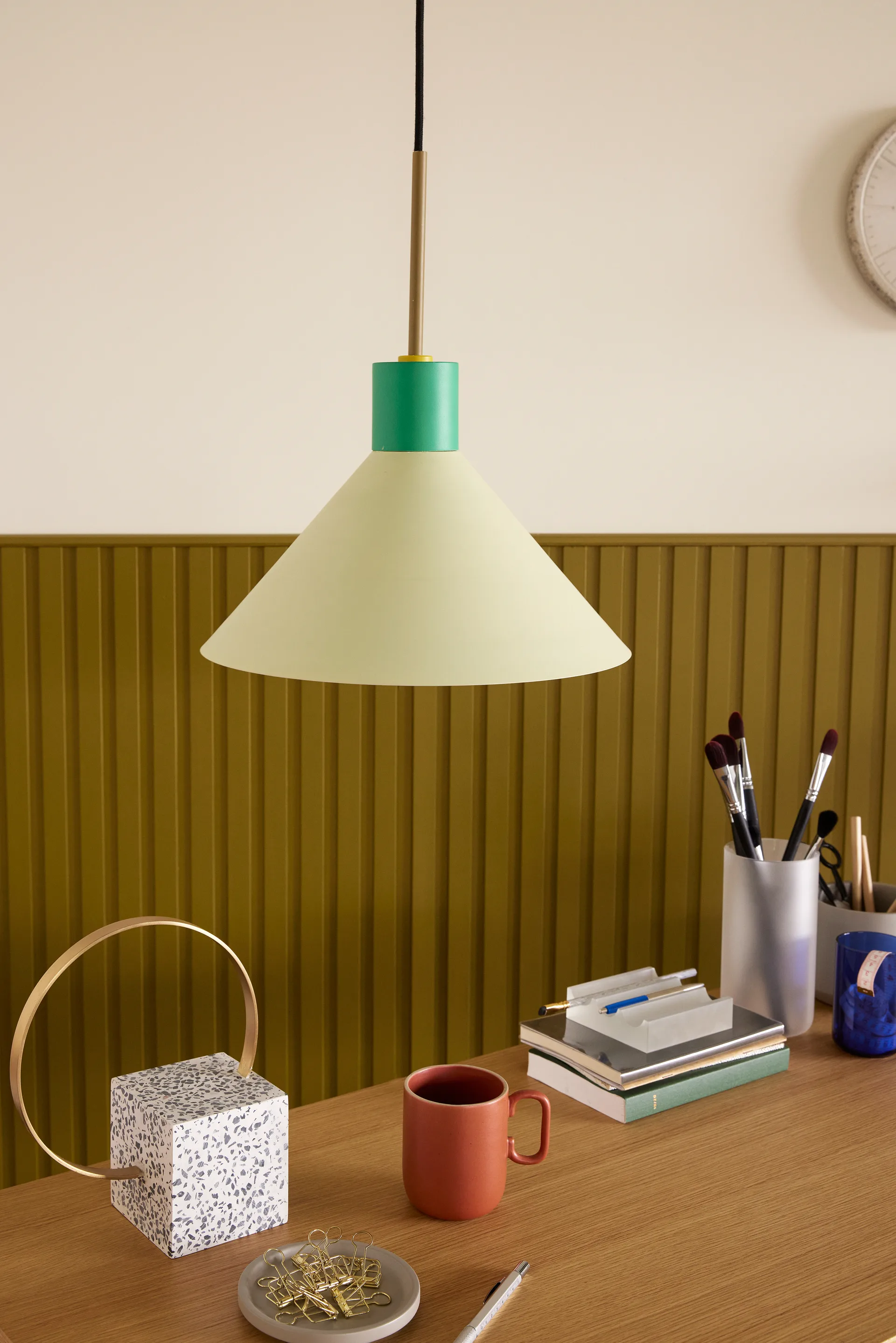 Crayon lampe, Green Hübsch Interior