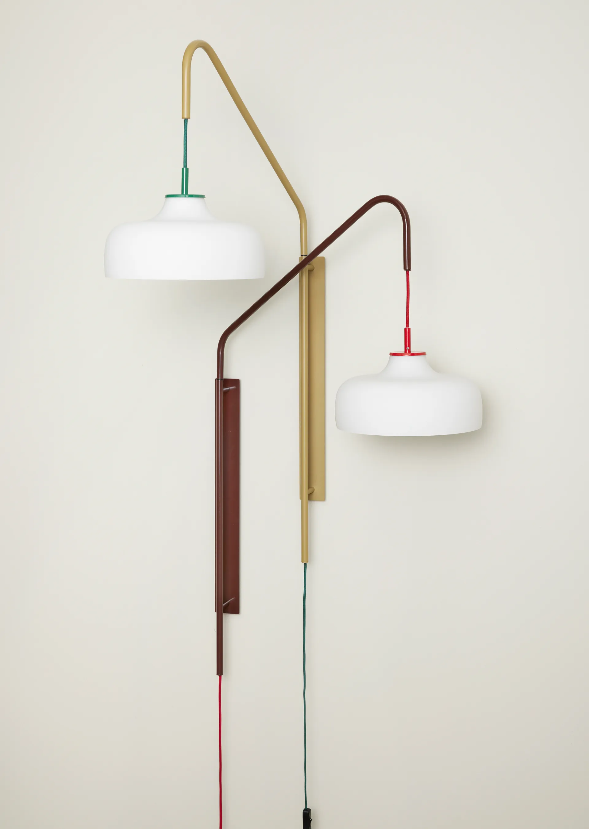 Current væglampe, Red Hübsch Interior