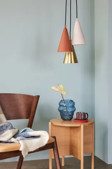 Drop Pendel 3 stk - Brun-messing-beige - Hübsch Interior