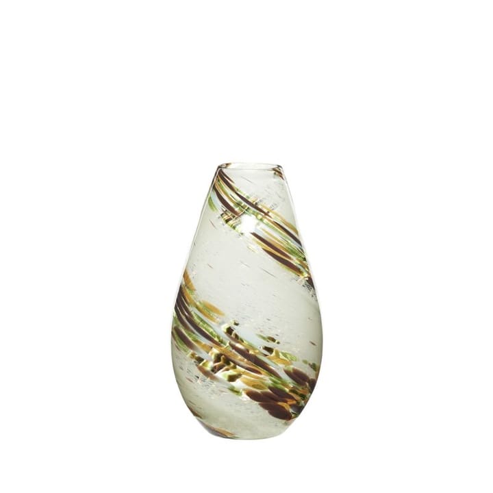 Grov vase 19x33 cm, Brun-hvid Hübsch