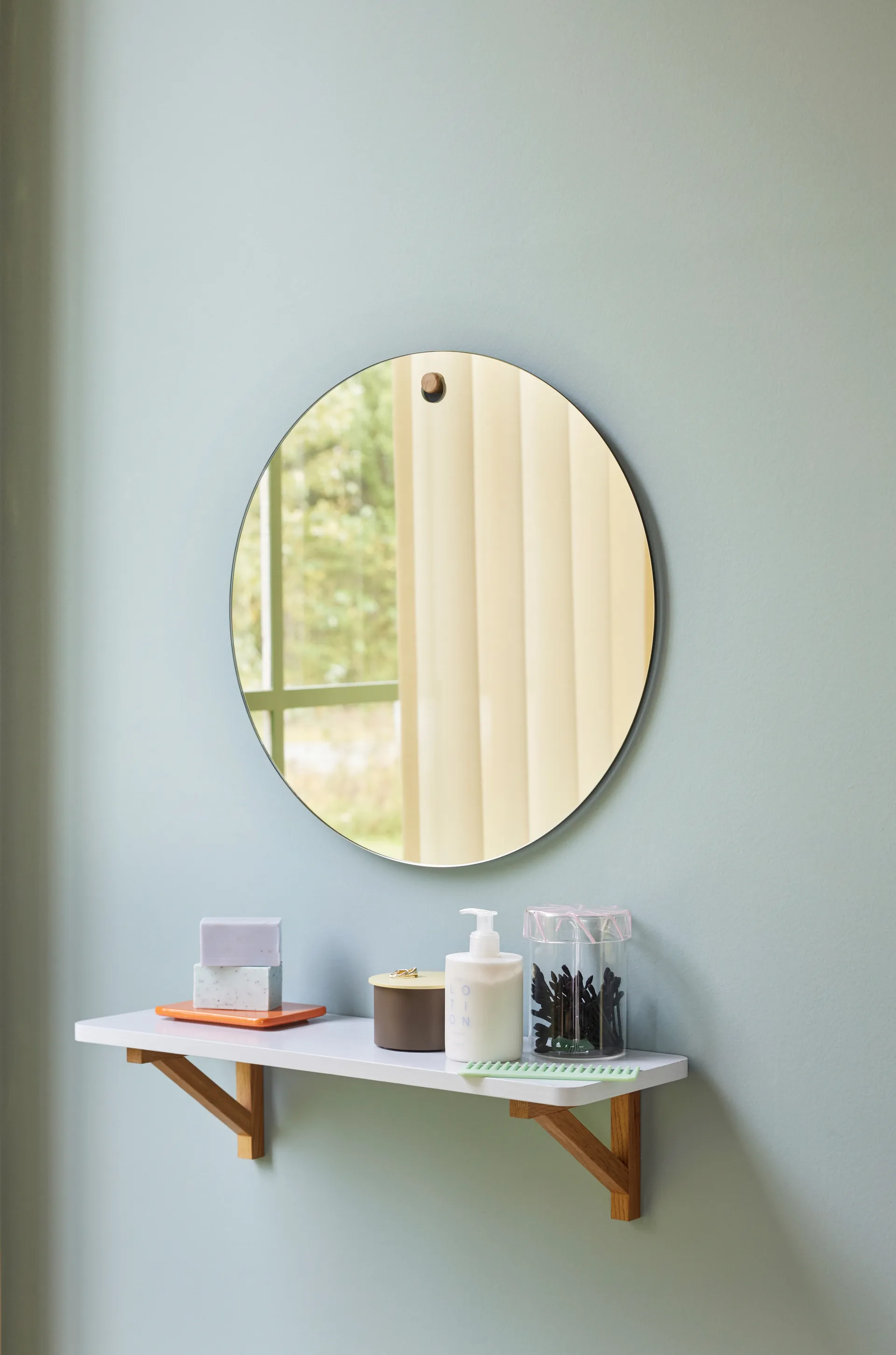 Heir opbevaringsglas medium, Pink Hübsch Interior