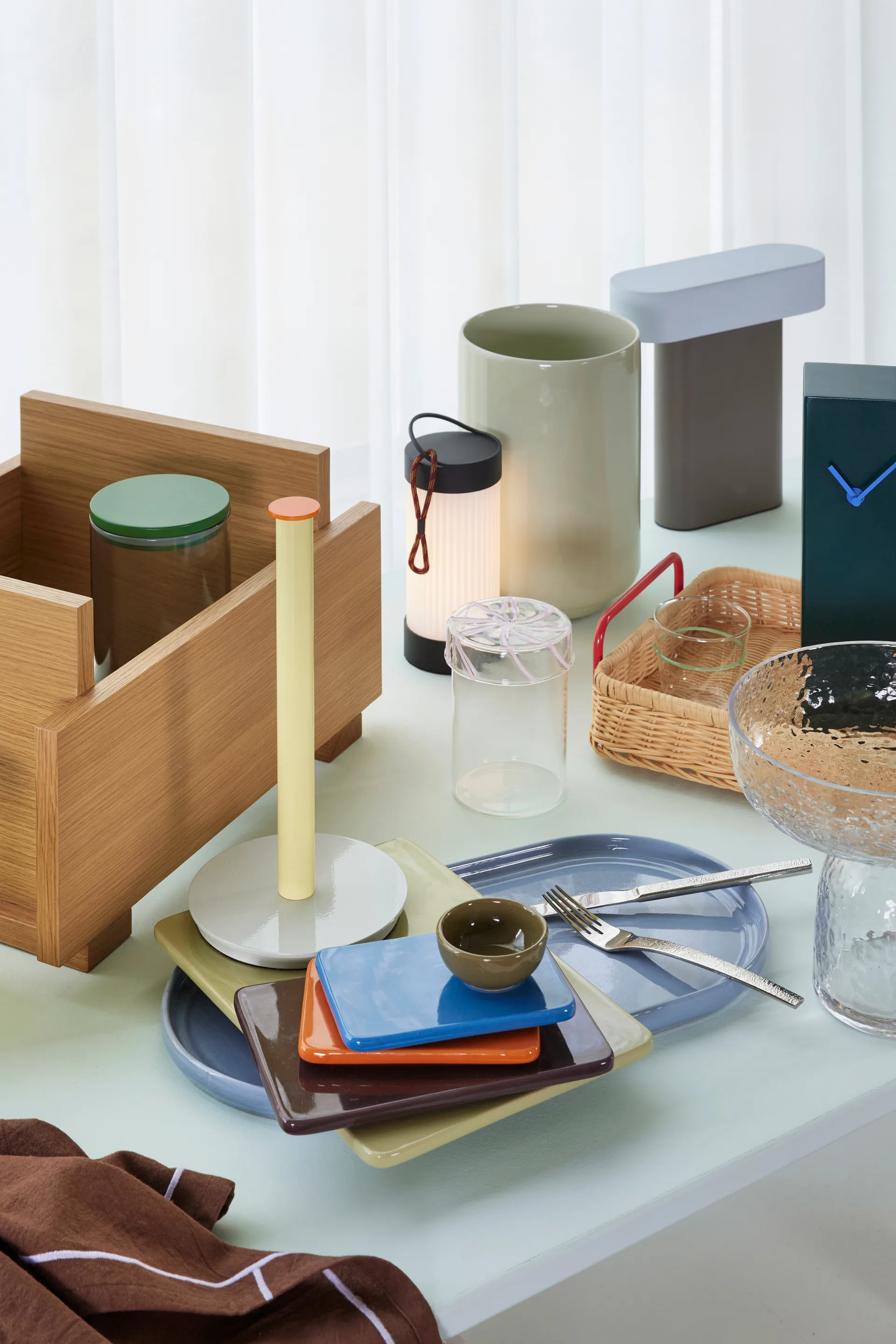 Heir opbevaringsglas medium, Pink Hübsch Interior