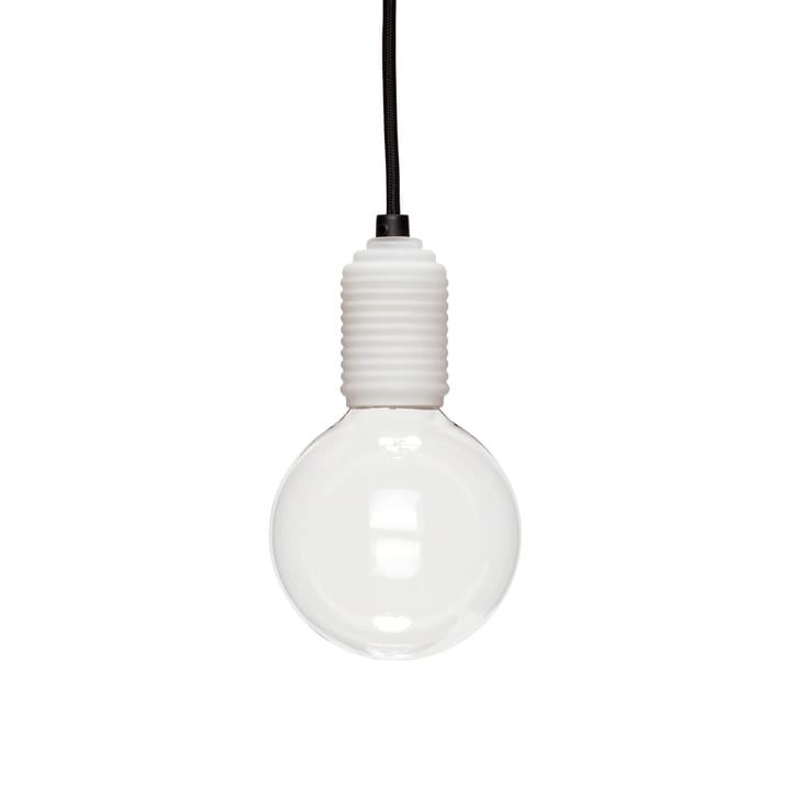 Hübsch loftlampe Ø12 cm, Hvid Hübsch