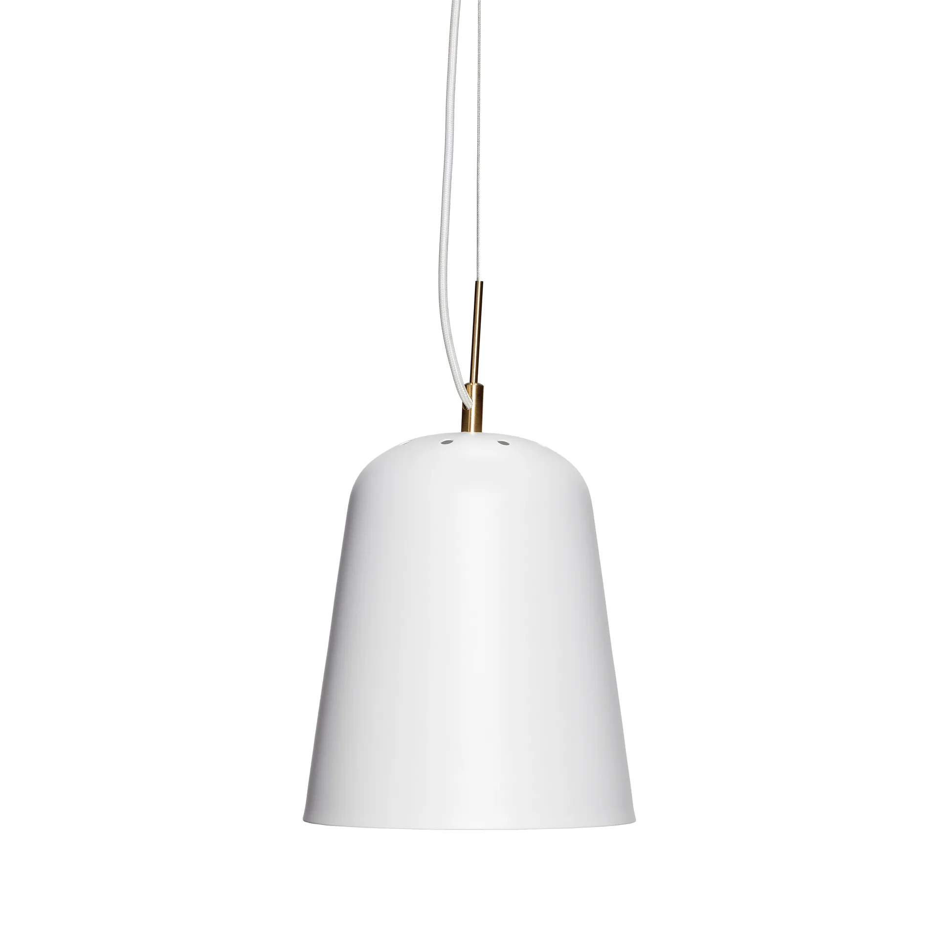 Hübsch loftlampe Ø22 cm, Hvid Hübsch Interior