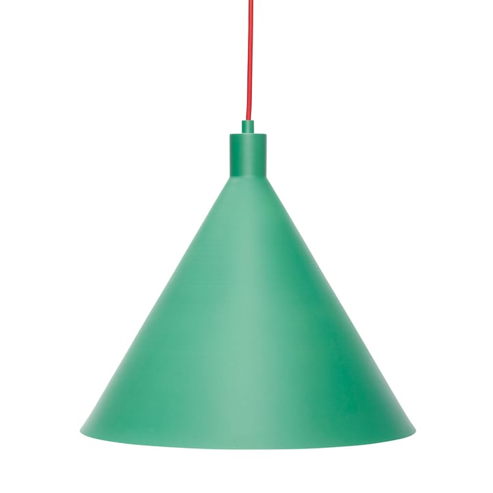 Hübsch pendel 40x35 cm, Metal-grøn-rød Hübsch