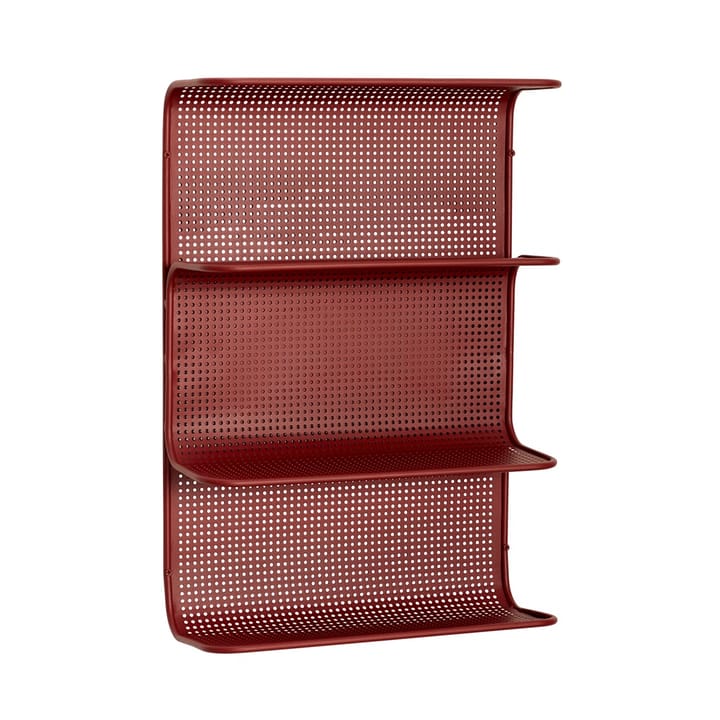Hylde 61x41 cm, Metal-rød Hübsch Interior