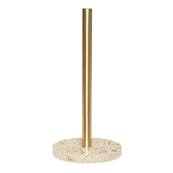Køkkenrulleholder 29 cm, Marmor-messing Hübsch Interior