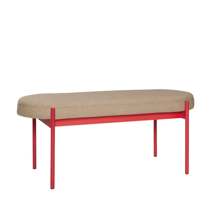 Klint bænk 110 cm, Rød Hübsch Interior