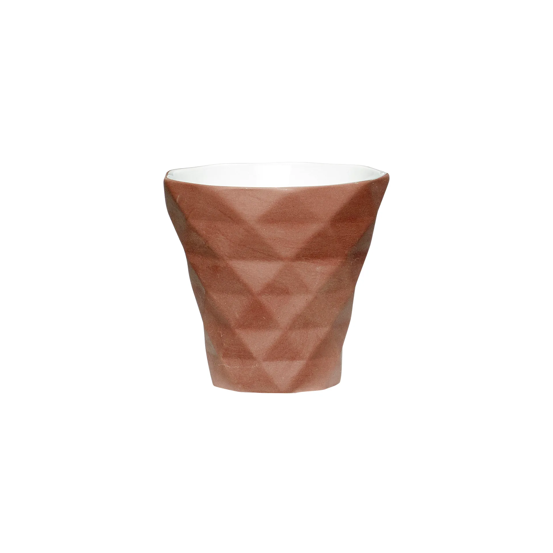 Lysestage Ø9 cm, Brun Hübsch