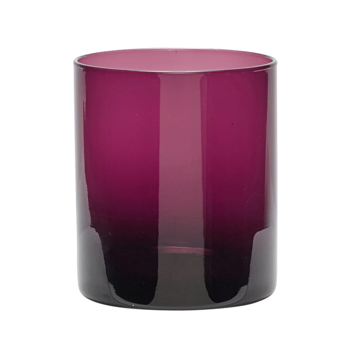 Lysestage Ø9 cm - Lilla - Hübsch