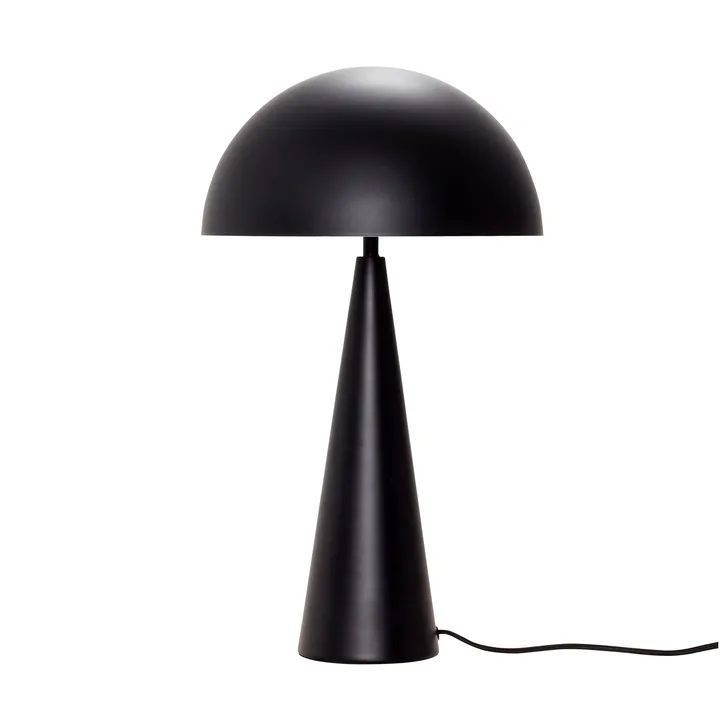 Mush bordlampe - Black, tall 50 cm - Hübsch