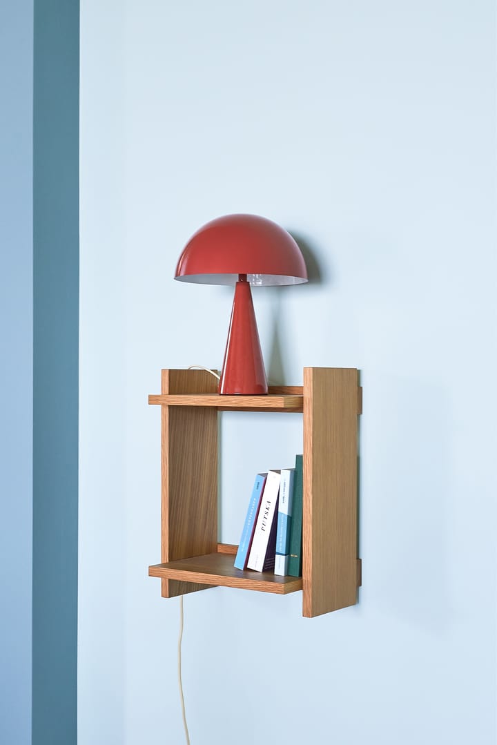 Mush bordlampe mini, Red Hübsch Interior