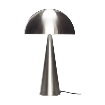 Mush bordlampe - Nikkel, tall 50 cm - Hübsch Interior