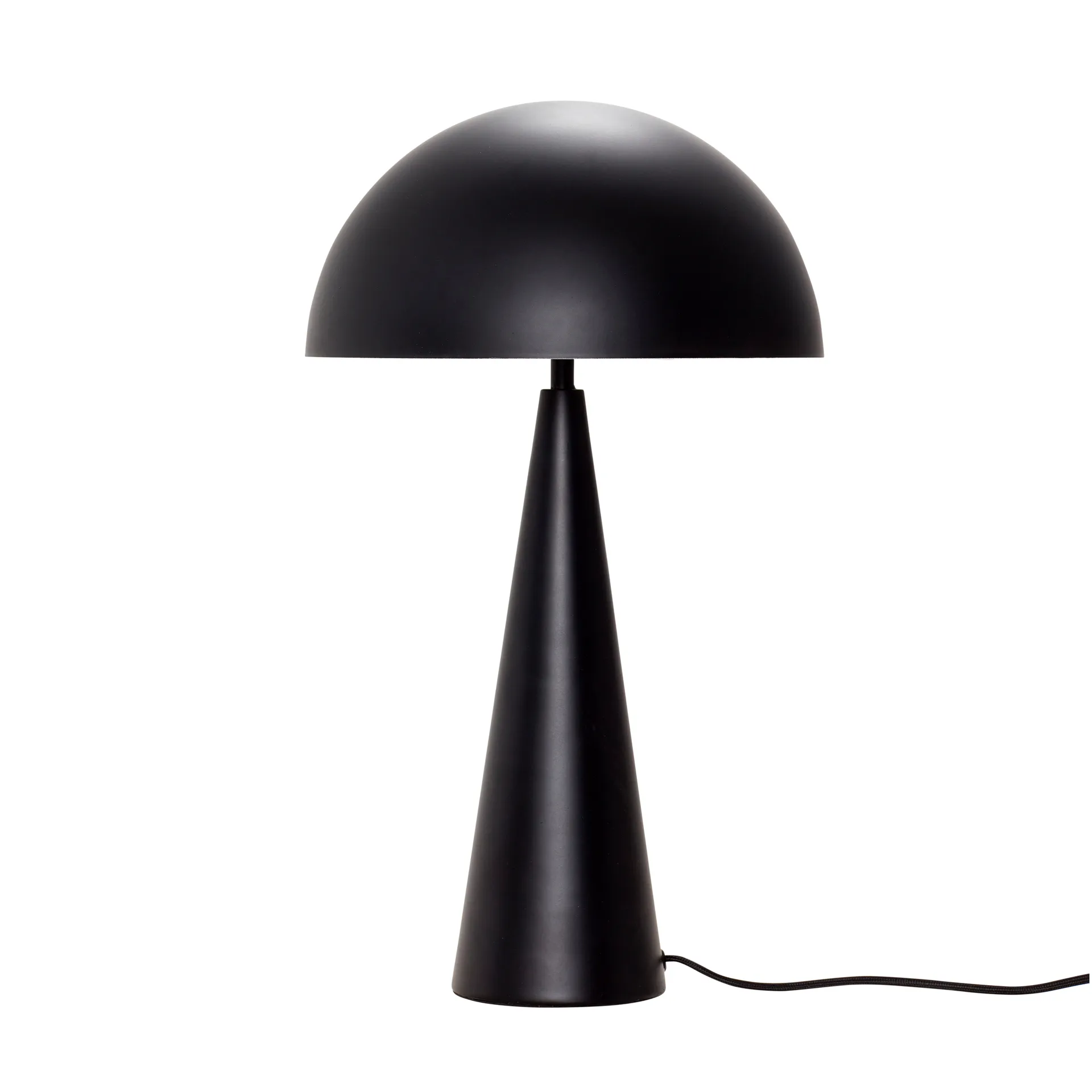 Mush bordlampe tall, Black Hübsch Interior
