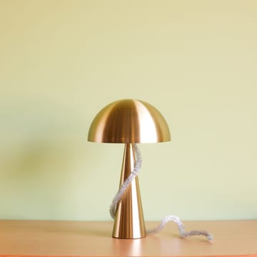 Mush bordlampe tall - Brass - Hübsch Interior
