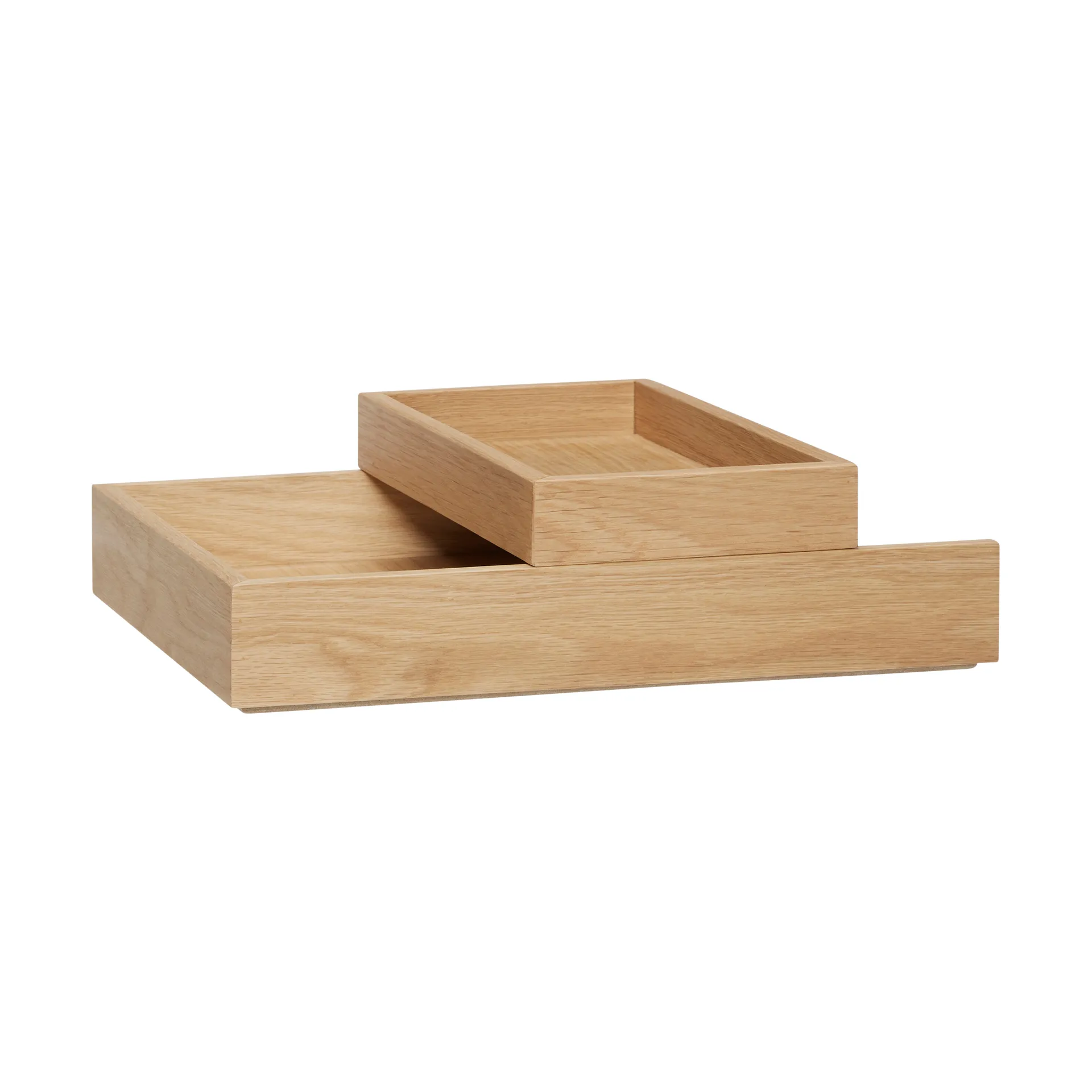 Rail skrivebordsstativ 2 dele, Natur Hübsch Interior