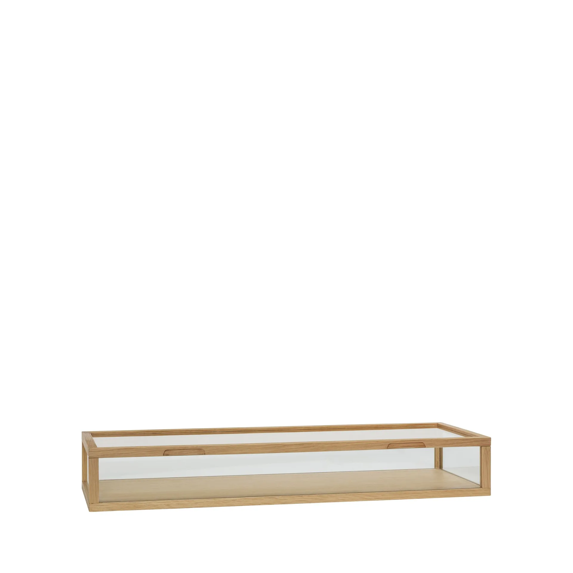 Se vitrineskab 80x30 cm, Natur Hübsch Interior