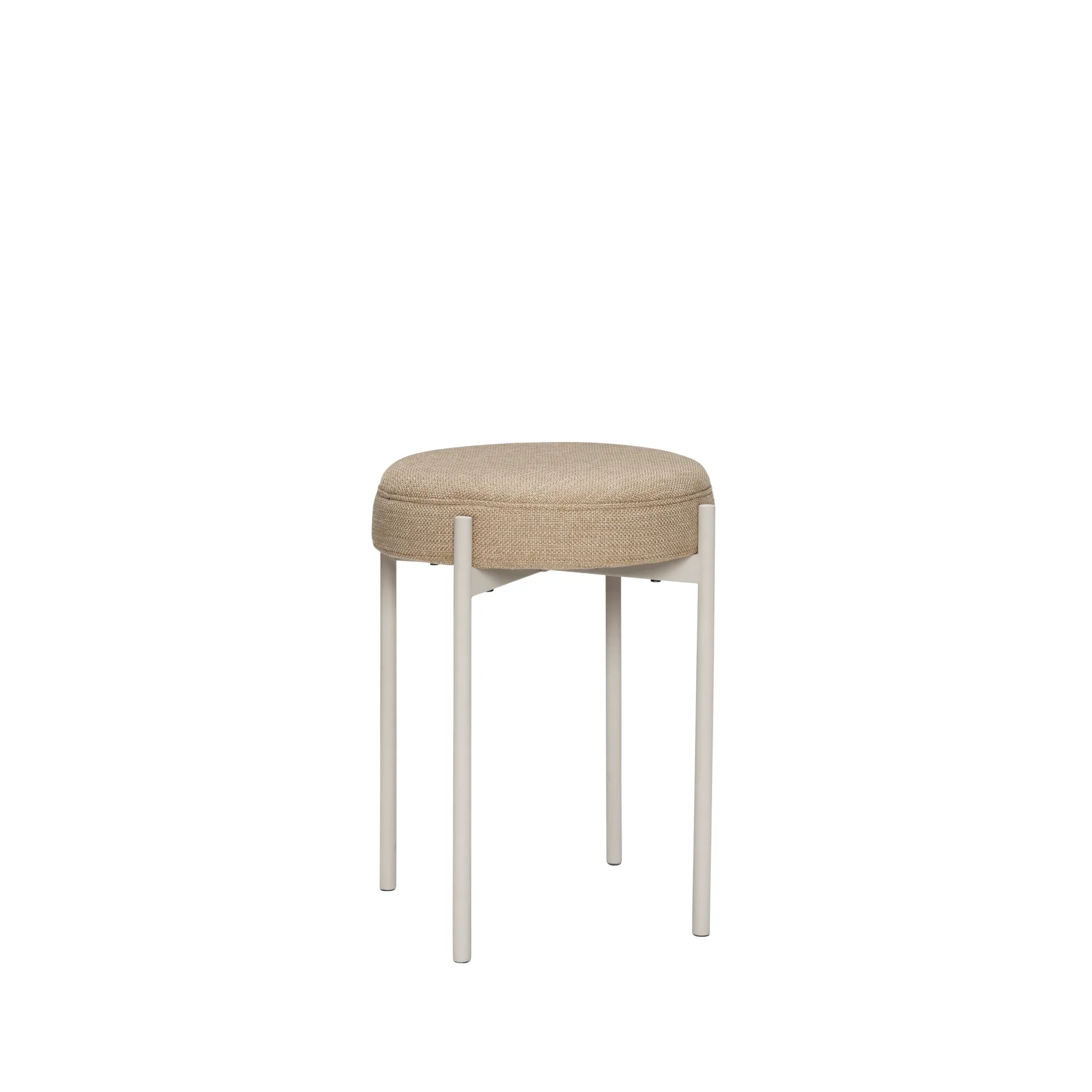 Silo skammel, Beige Hübsch