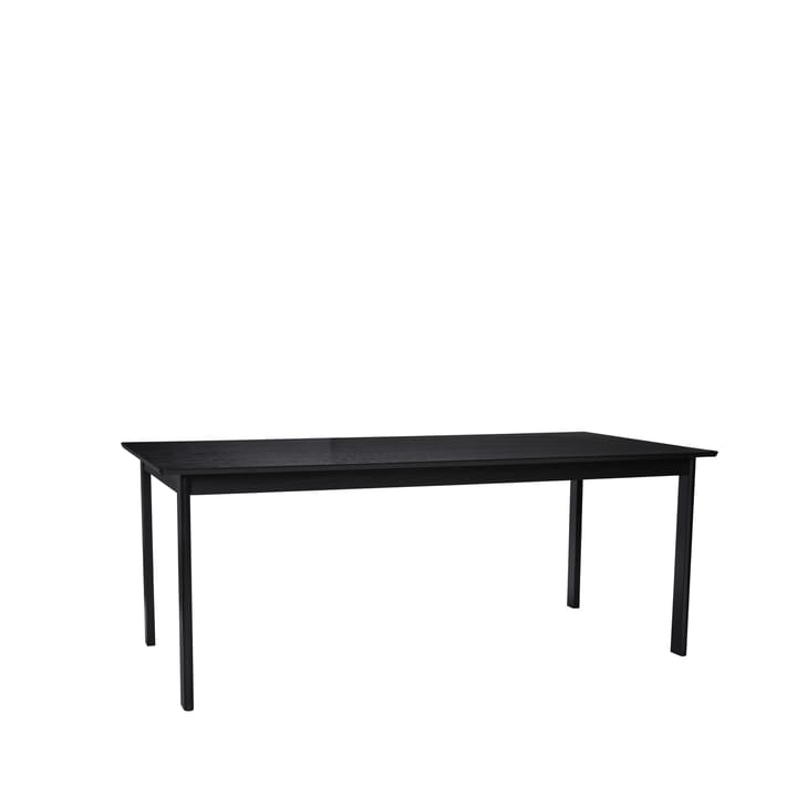 Stilfuldt spisebord 95x195 cm - Sort - Hübsch