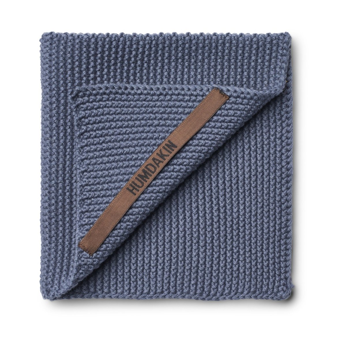 Humdakin Humdakin Knitted karklud 28×28 cm Blue stone