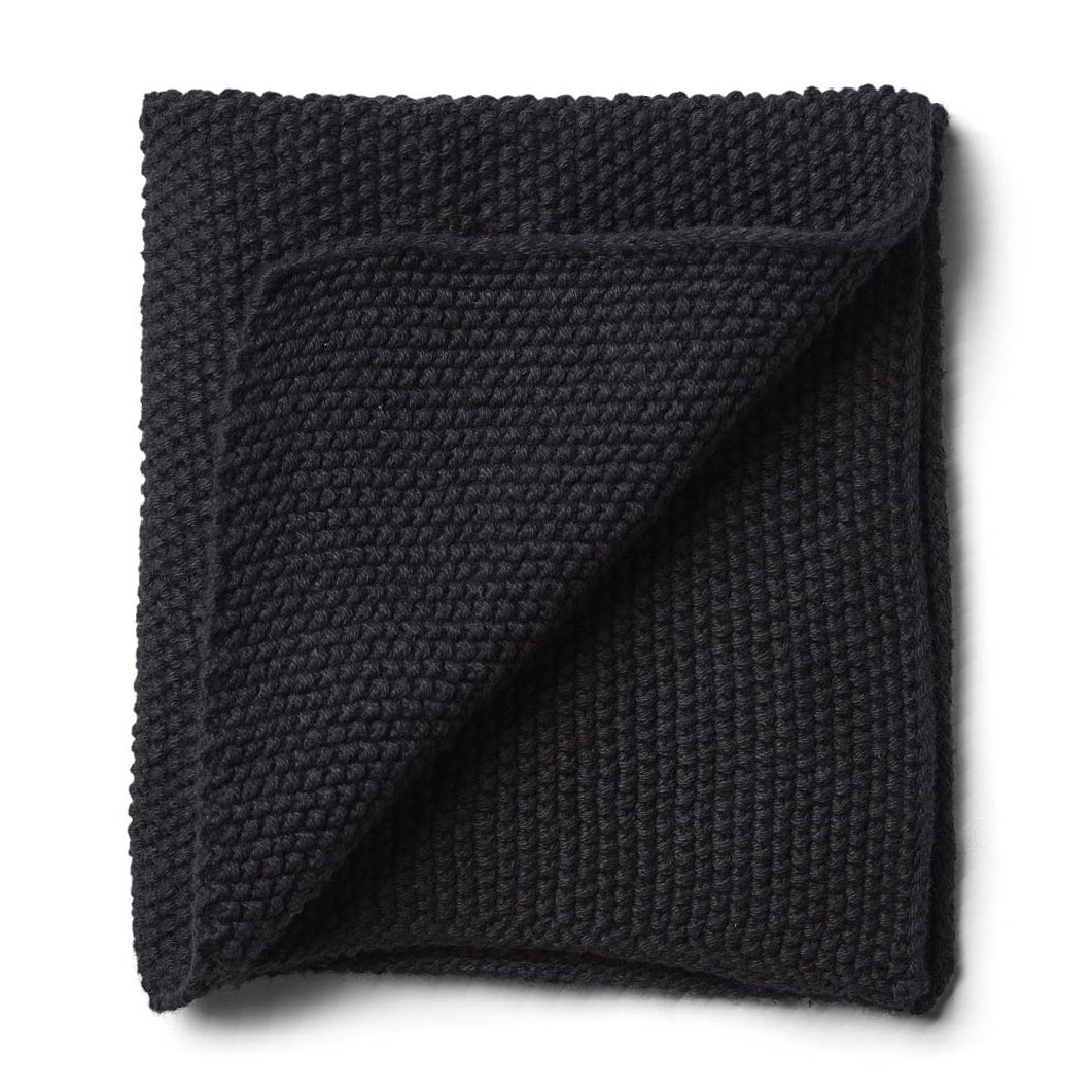 Humdakin Humdakin Knitted karklud 28×28 cm Coal