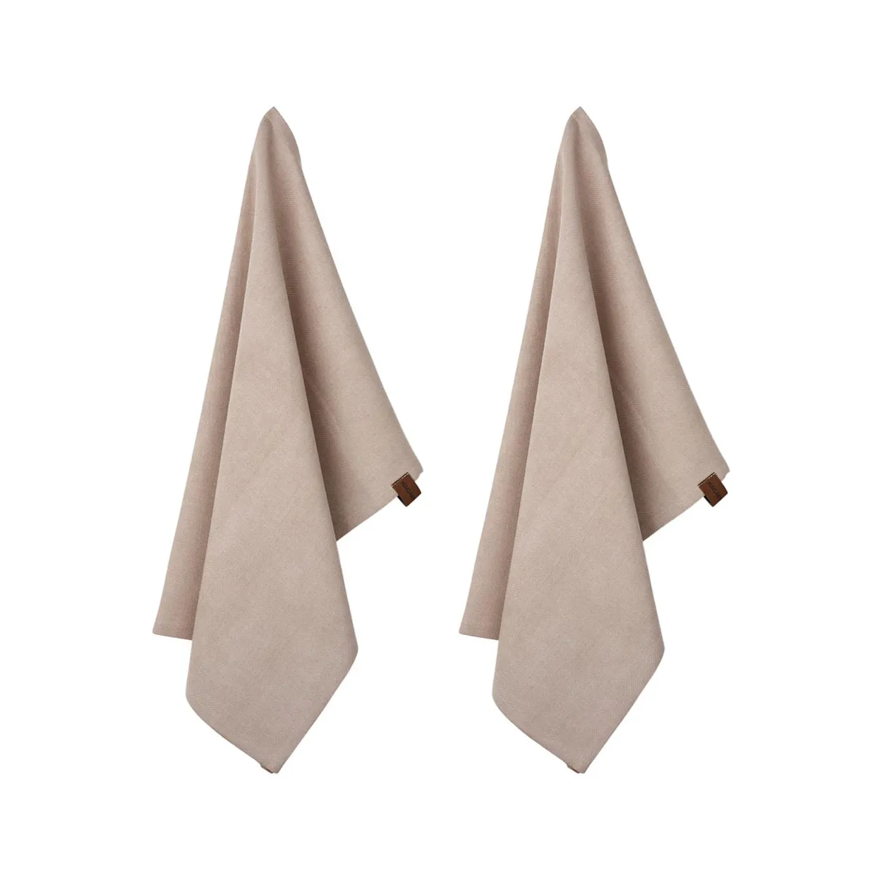 Humdakin Humdakin økologisk viskestykke 45x70 cm 2-pak Latte