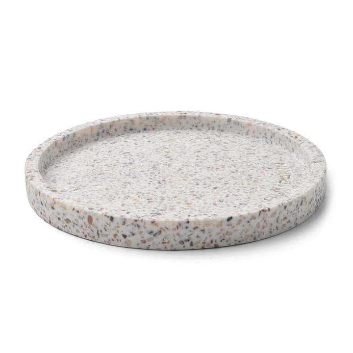 Humdakin Terrazzo rund bakke Ø20 cm, White/Brown Humdakin