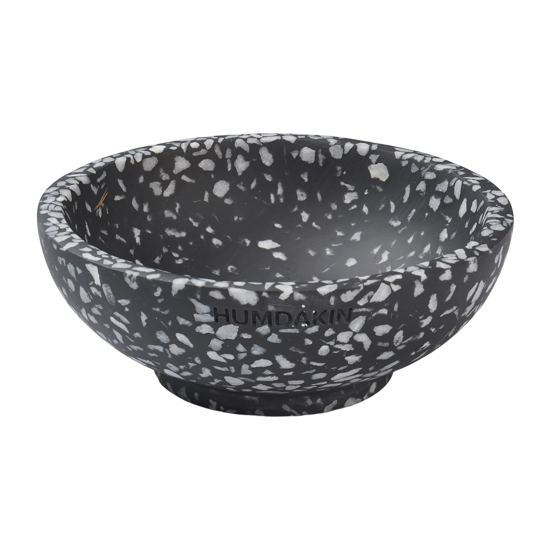 Humdakin Terrazzo skål Ø13 cm, Black Humdakin