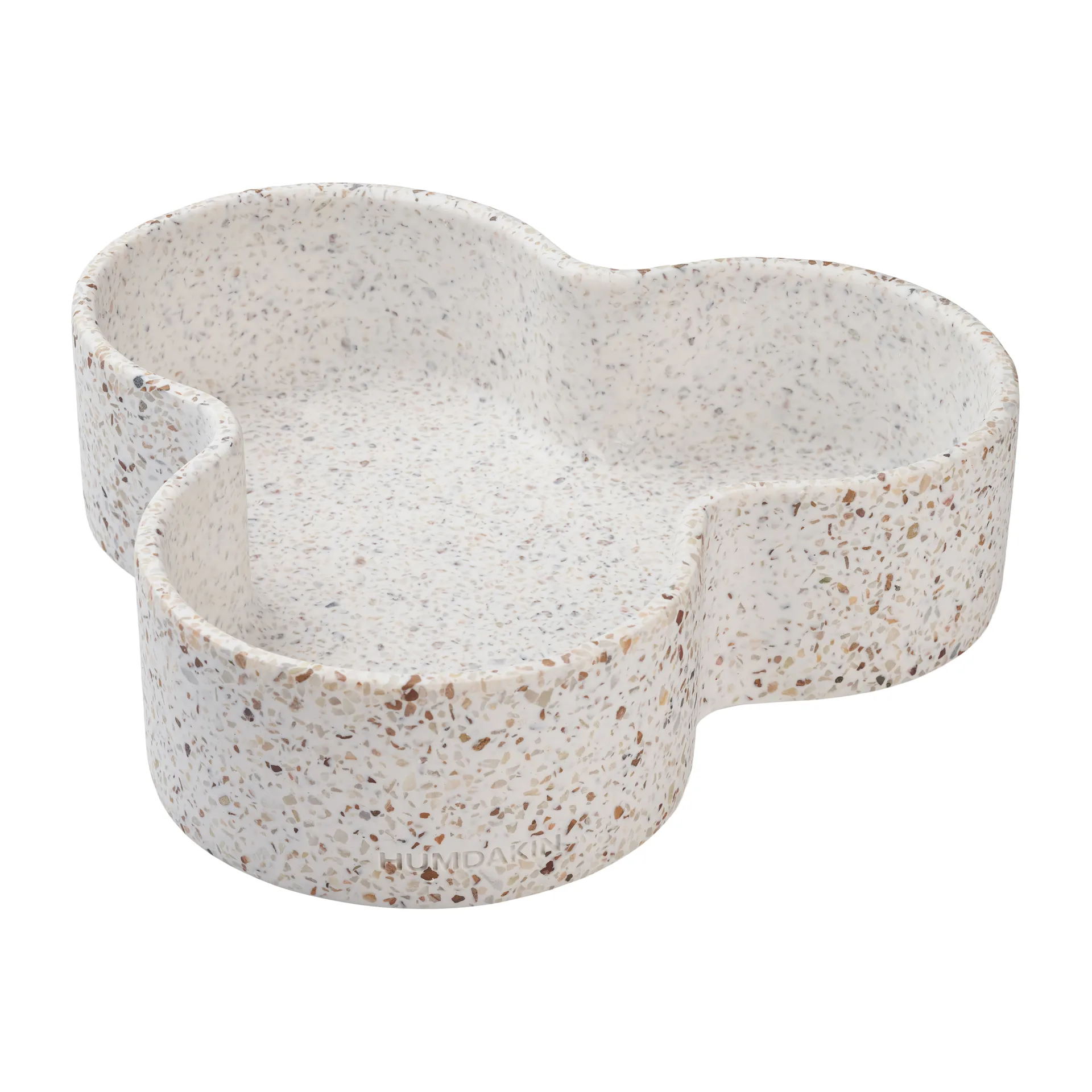 Humdakin Terrazzo skål, Red/Beige Humdakin