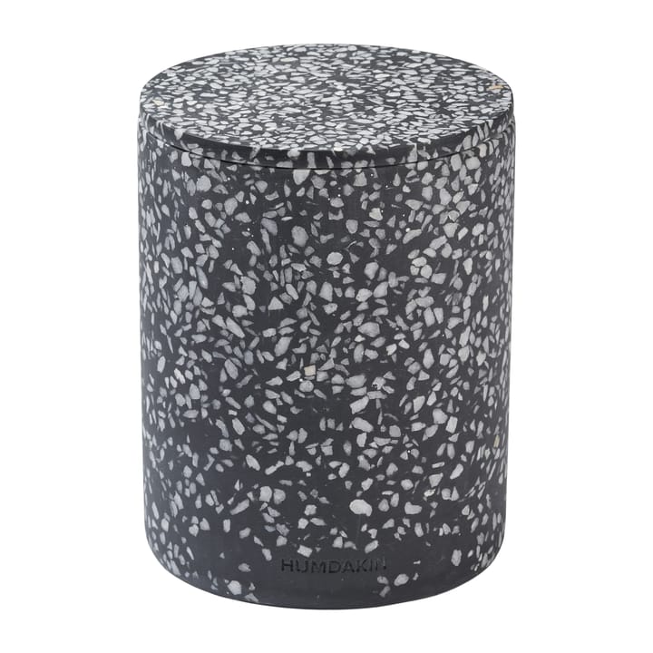 Humdakin Terrazzo vase med låg Ø13 cm - Black - Humdakin