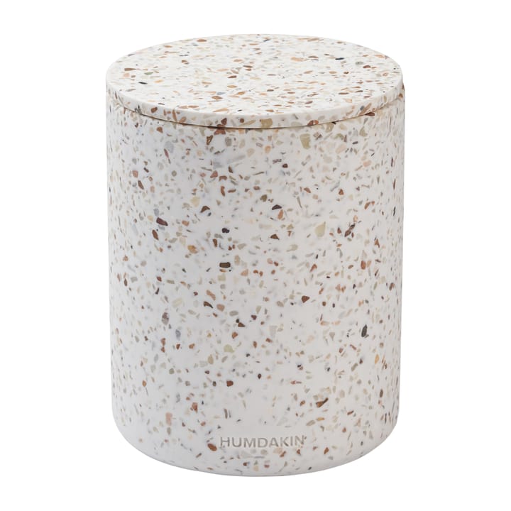 Humdakin Terrazzo vase med låg Ø13 cm - Red/Beige - Humdakin