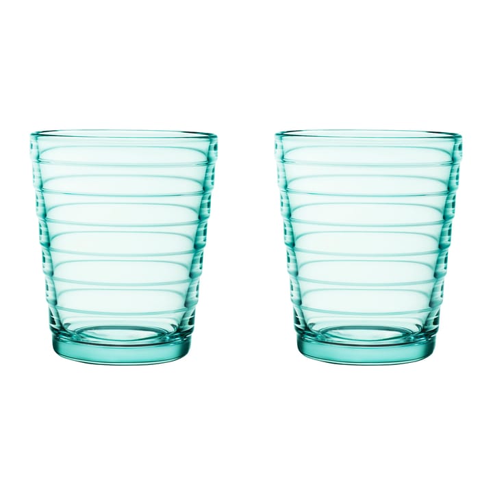 Aino Aalto drikkeglas 2 stk - 22 cl, vandgrøn Iittala