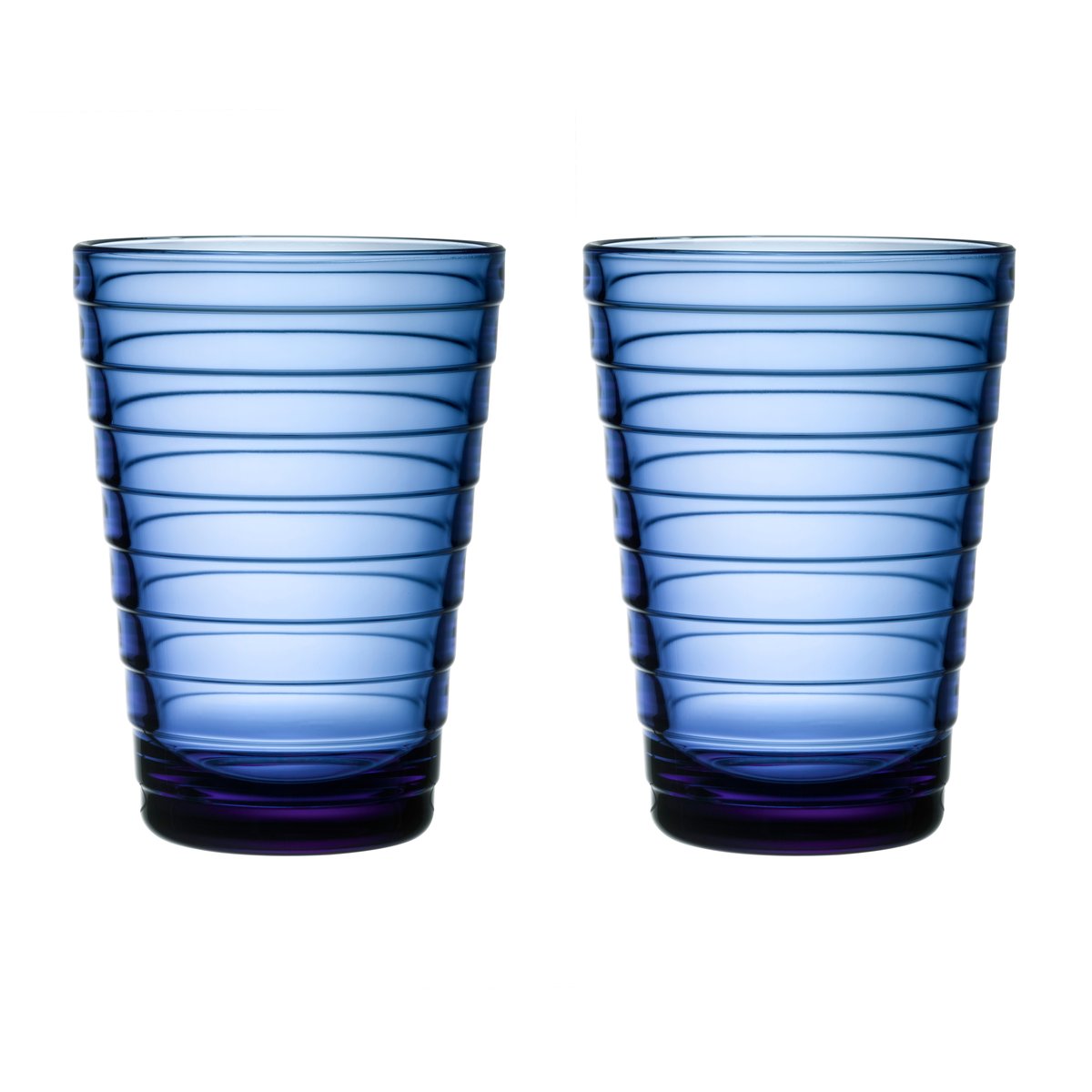 Iittala Aino Aalto drikkeglas 2 stk – 33 cl Ultra marineblå