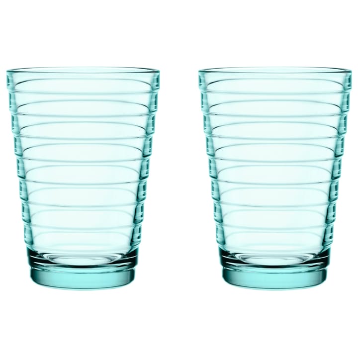 Aino Aalto drikkeglas 2 stk - 33 cl, vandgrøn Iittala