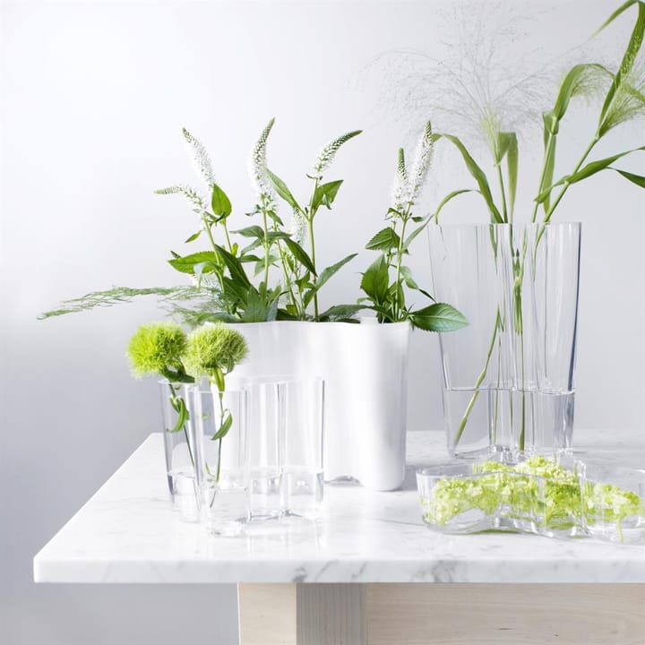 Alvar Aalto vase gavesæt, klar Iittala