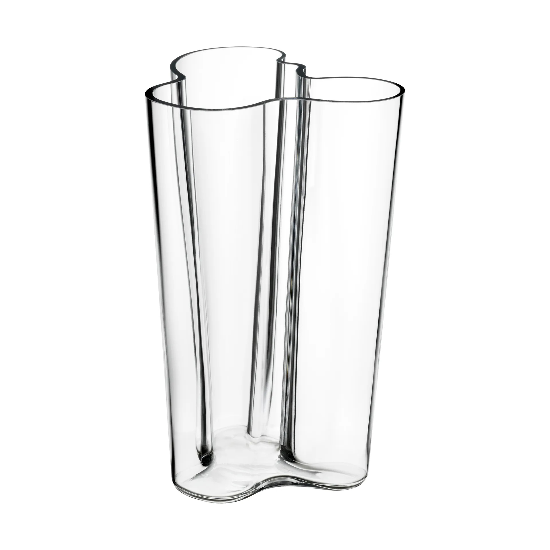 Alvar Aalto vase klar, 251 mm Iittala