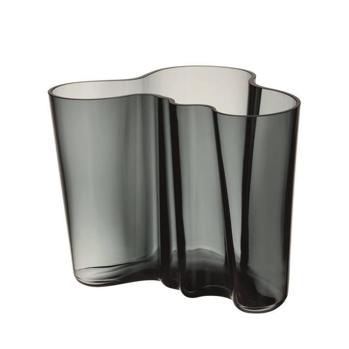 Alvar Aalto vase mørkegrå, 160 mm Iittala